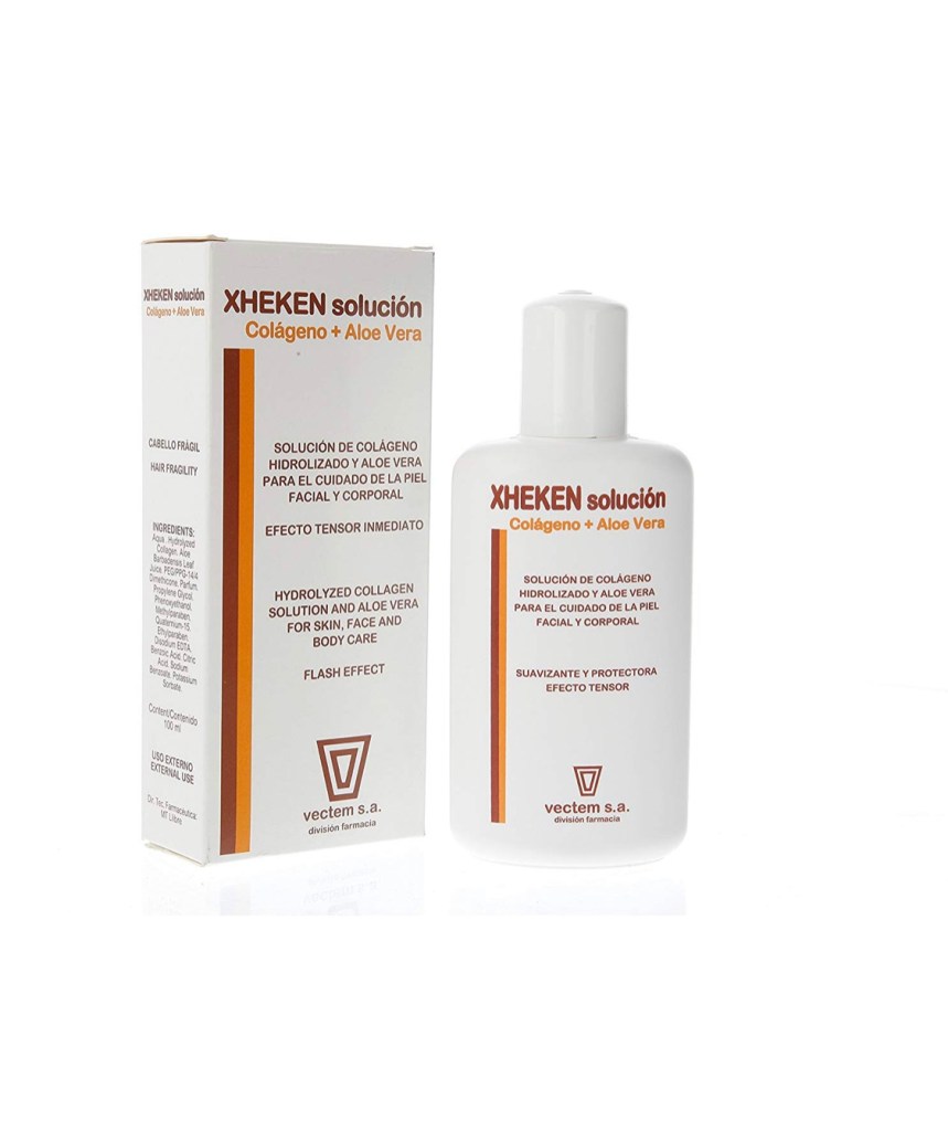 VECTEM XHEKEN Solución de Colágeno + Aloe Vera 100ml