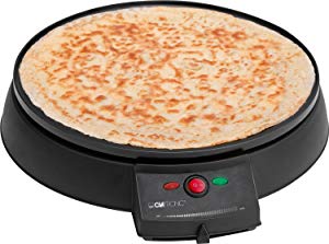 Clatronic Máquina de hacer crêpes. Plato 29 cm Antiadherente. Termostato regulable, 900 W - 23.00 Eur